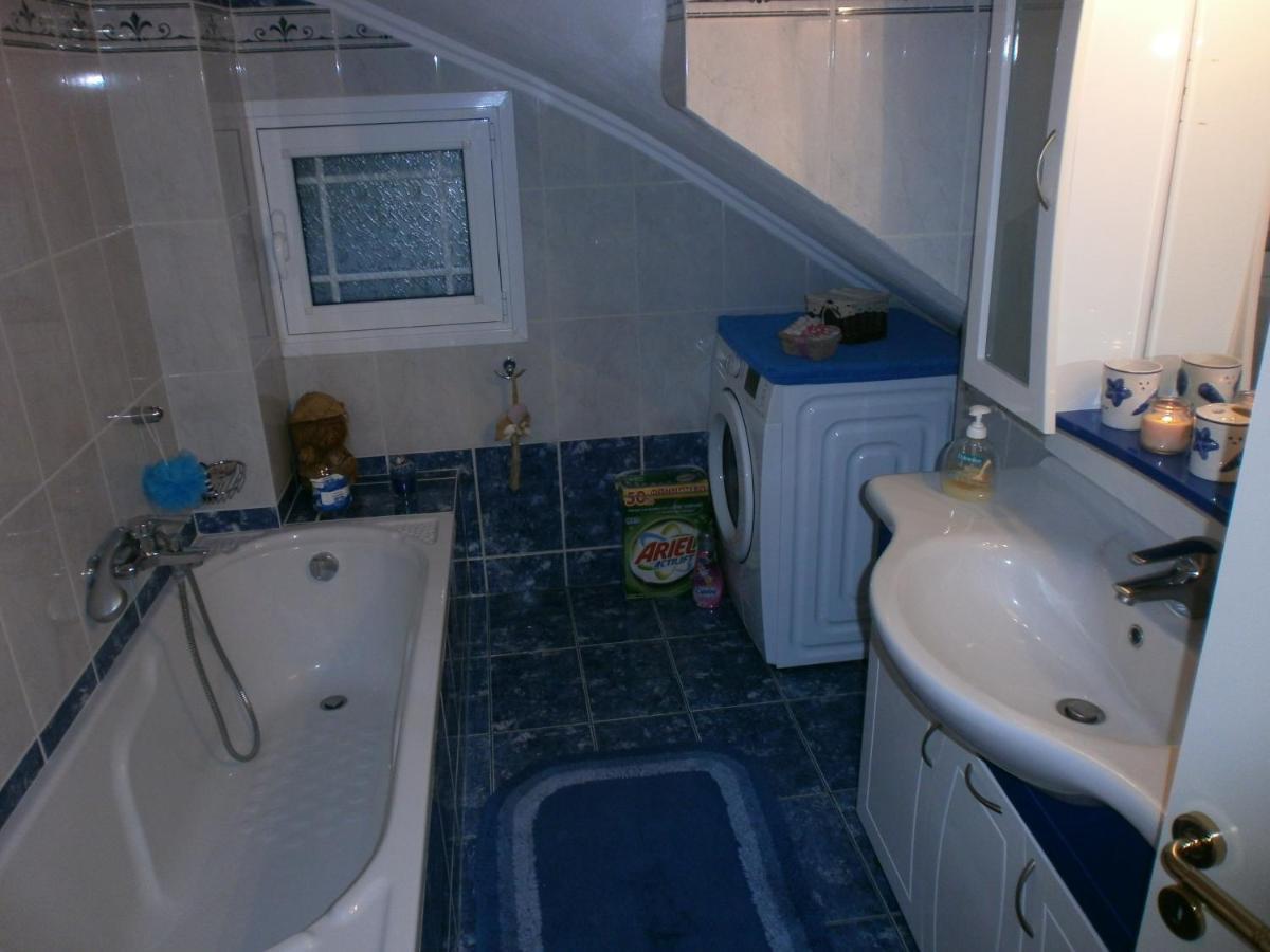 Beach Front House With View Marathos  Екстер'єр фото